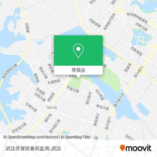 武汉开发区食药监局地图