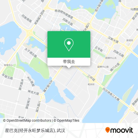 星巴克(经开永旺梦乐城店)地图