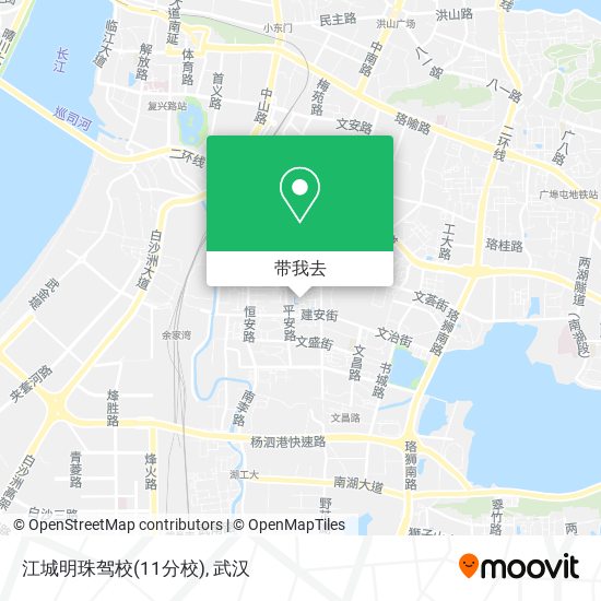 江城明珠驾校(11分校)地图
