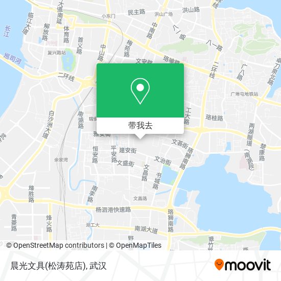 晨光文具(松涛苑店)地图