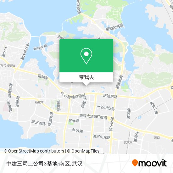 中建三局二公司3基地-南区地图