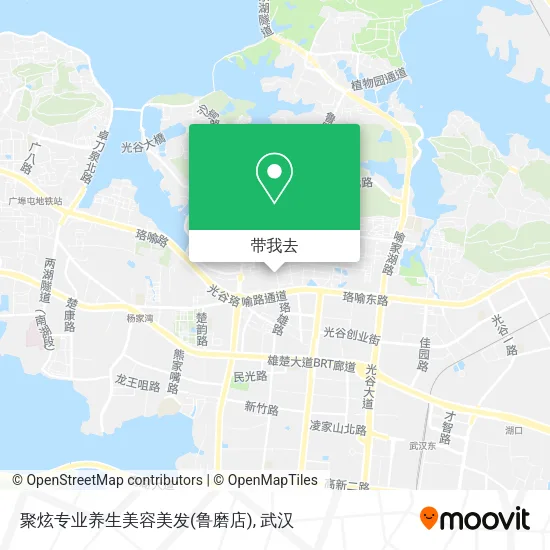 聚炫专业养生美容美发(鲁磨店)地图