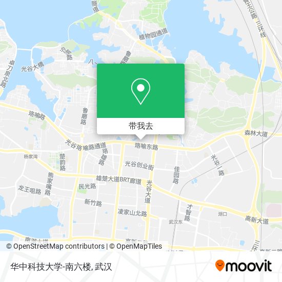 华中科技大学-南六楼地图