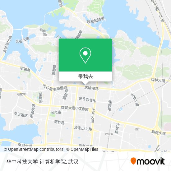 华中科技大学-计算机学院地图