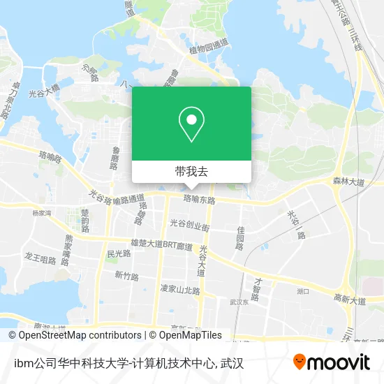 ibm公司华中科技大学-计算机技术中心地图