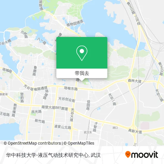 华中科技大学-液压气动技术研究中心地图