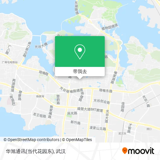 华旭通讯(当代花园东)地图