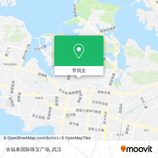 余福泰国际珠宝广场地图