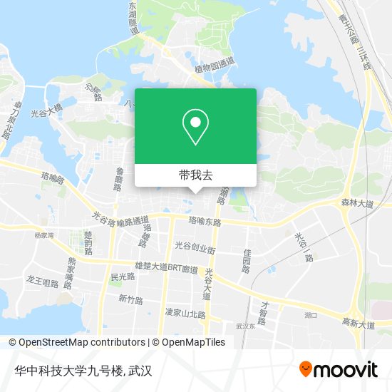 华中科技大学九号楼地图