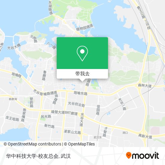 华中科技大学-校友总会地图