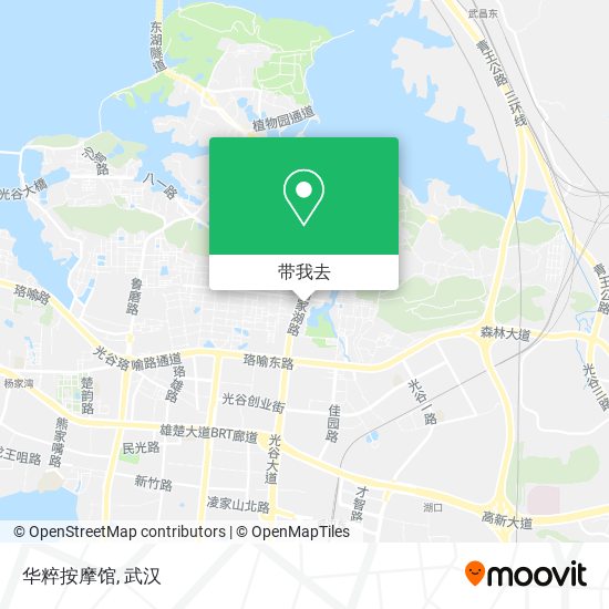 华粹按摩馆地图