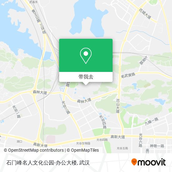 石门峰名人文化公园-办公大楼地图
