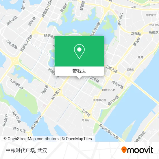 中核时代广场地图