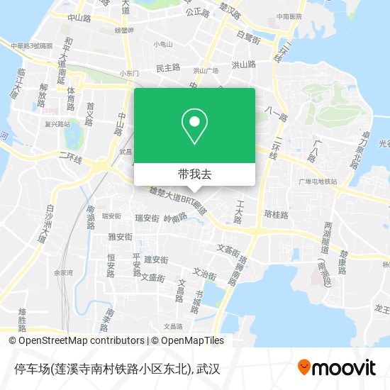 停车场(莲溪寺南村铁路小区东北)地图