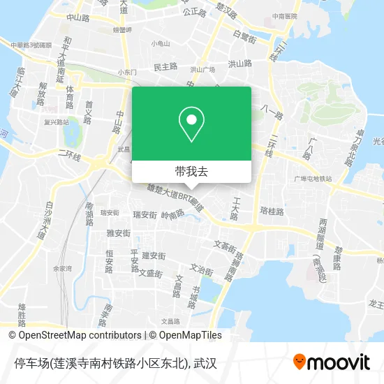 停车场(莲溪寺南村铁路小区东北)地图