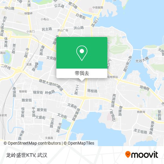 龙岭盛世KTV地图