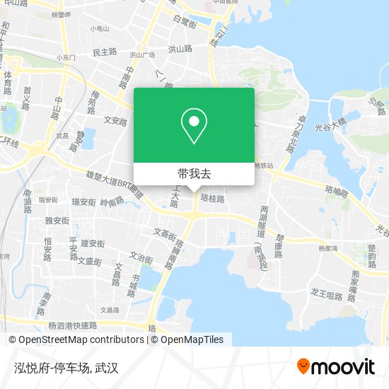 泓悦府-停车场地图