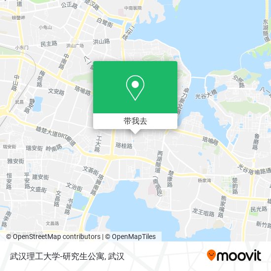 武汉理工大学-研究生公寓地图