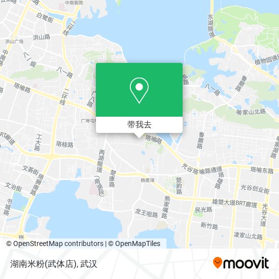 湖南米粉(武体店)地图