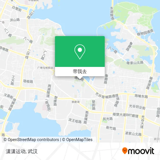 潇潇运动地图
