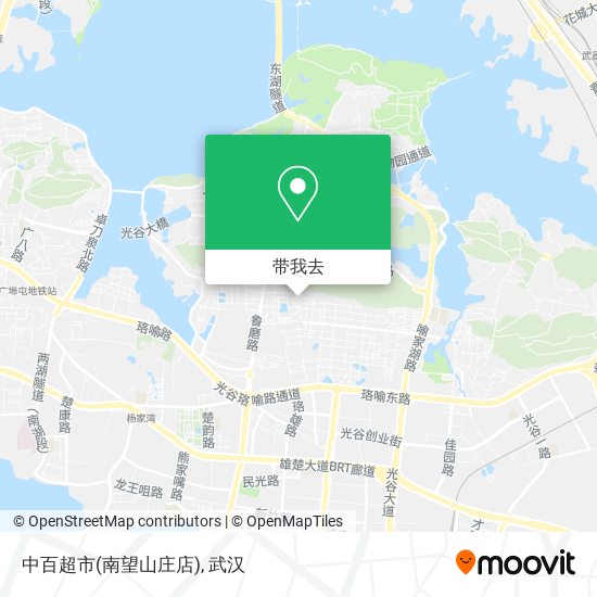 中百超市(南望山庄店)地图
