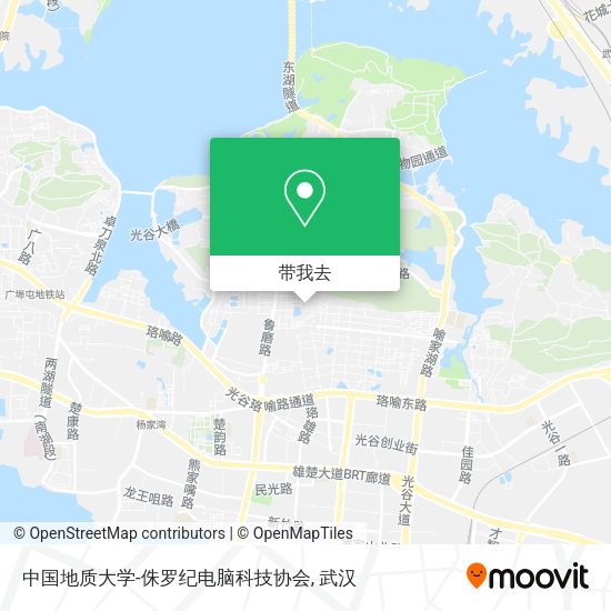 中国地质大学-侏罗纪电脑科技协会地图