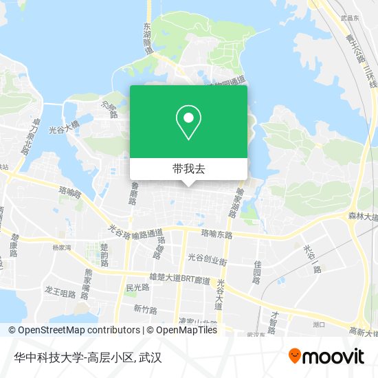 华中科技大学-高层小区地图