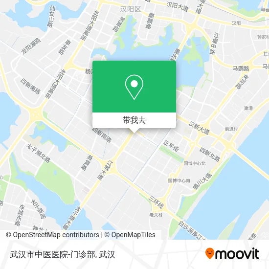 武汉市中医医院-门诊部地图