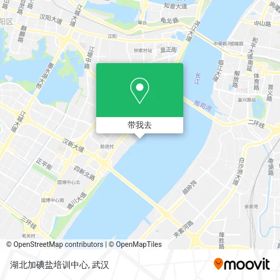 湖北加碘盐培训中心地图