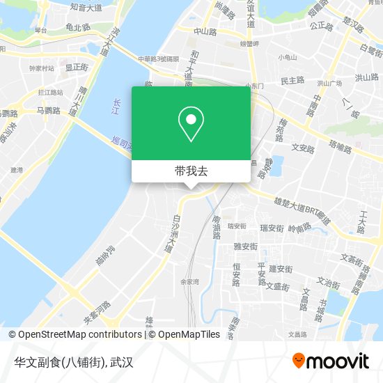 华文副食(八铺街)地图