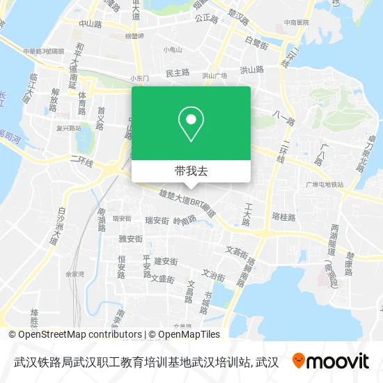 武汉铁路局武汉职工教育培训基地武汉培训站地图
