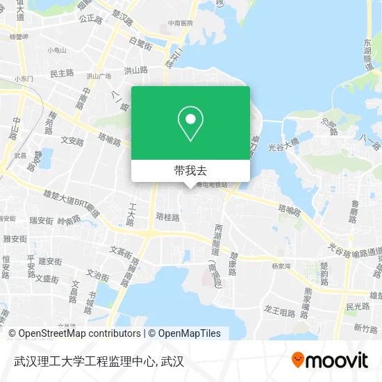 武汉理工大学工程监理中心地图