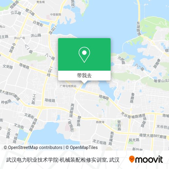 武汉电力职业技术学院-机械装配检修实训室地图