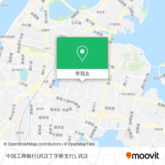 中国工商银行(武汉丁字桥支行)地图
