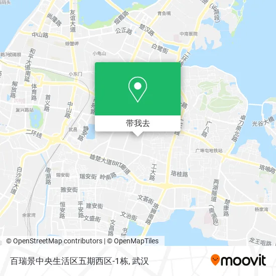 百瑞景中央生活区五期西区-1栋地图