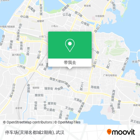 停车场(滨湖名都城2期南)地图