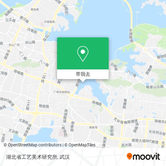 湖北省工艺美术研究所地图
