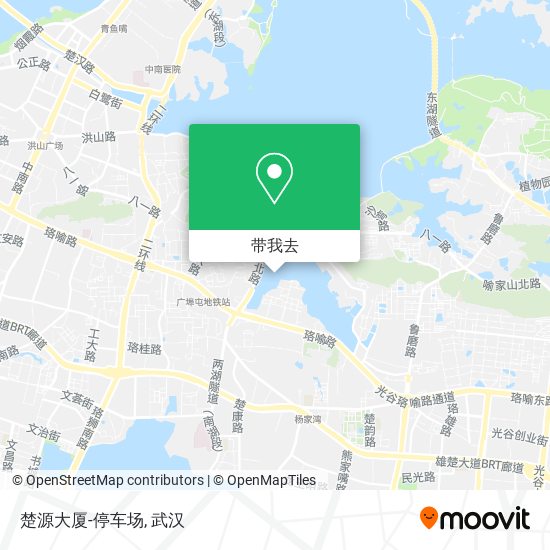 楚源大厦-停车场地图