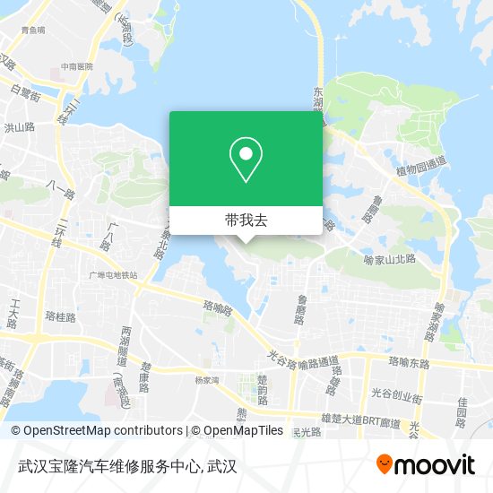 武汉宝隆汽车维修服务中心地图