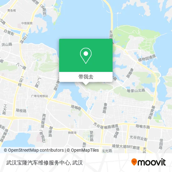 武汉宝隆汽车维修服务中心地图