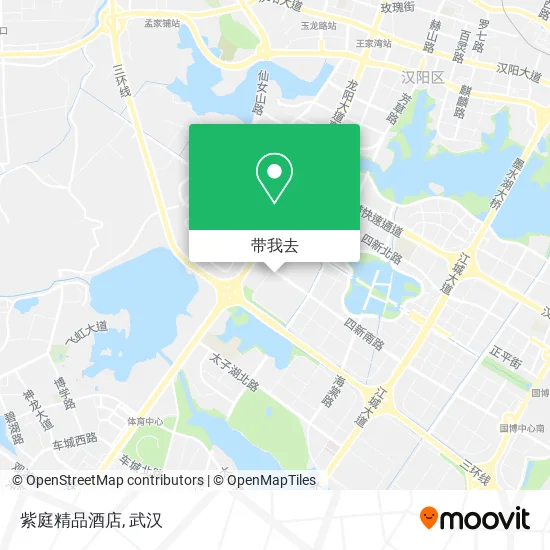 紫庭精品酒店地图