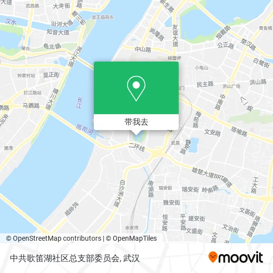 中共歌笛湖社区总支部委员会地图