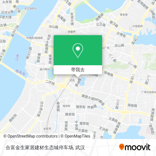 合富金生家居建材生态城停车场地图