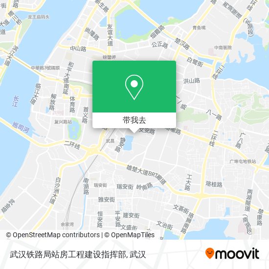 武汉铁路局站房工程建设指挥部地图