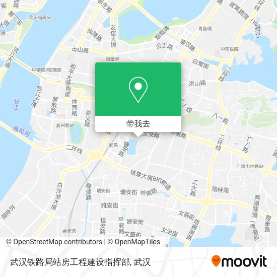 武汉铁路局站房工程建设指挥部地图