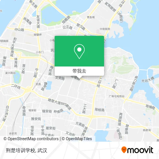 荆楚培训学校地图