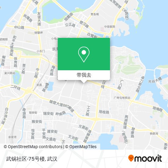 武锅社区-75号楼地图