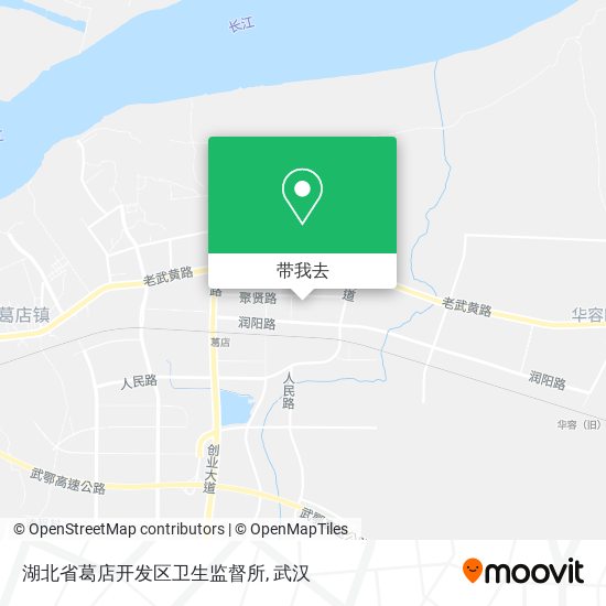 湖北省葛店开发区卫生监督所地图