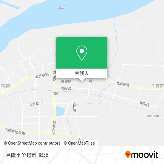 昌隆平价超市地图