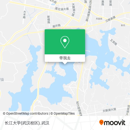 长江大学(武汉校区)地图